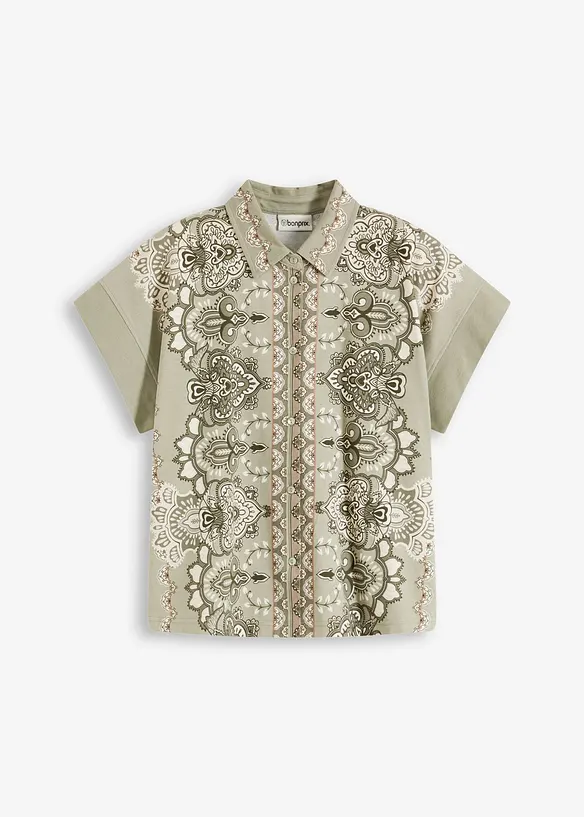 Oversized jerseybluse, bonprix