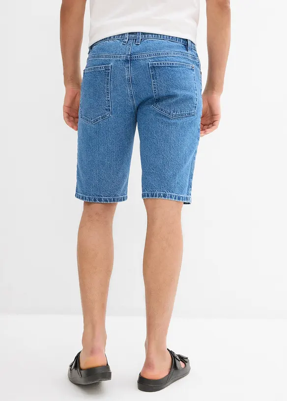 Bermudashorts i denim med stretch, Relaxed Fit, bonprix