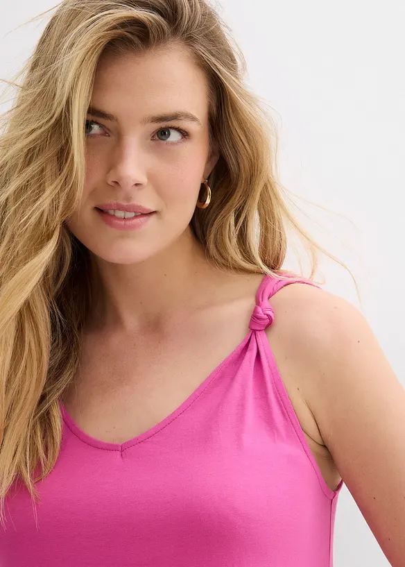 Trikotkjole i 100% bomull, bonprix