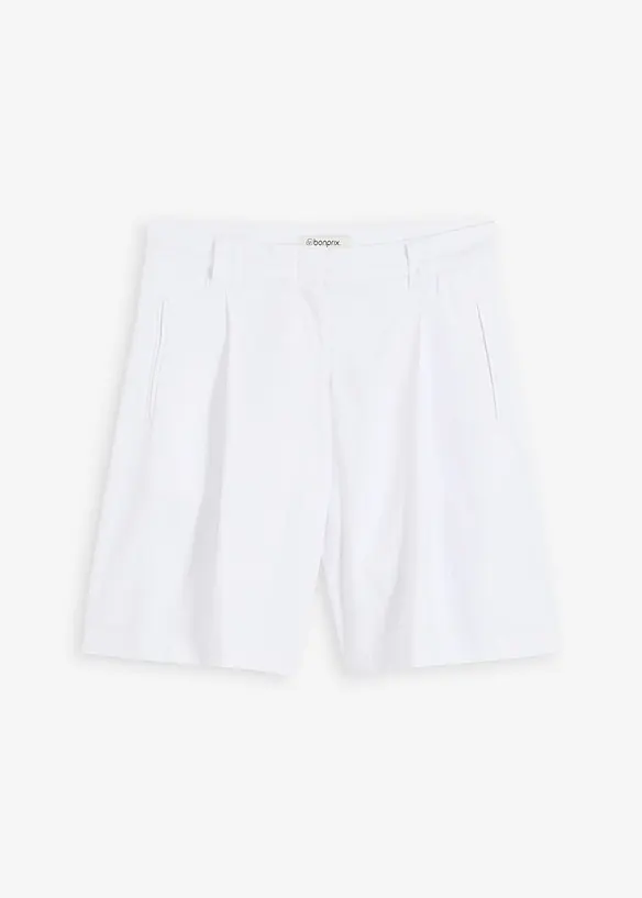 Shorts i lett linmiks, bonprix