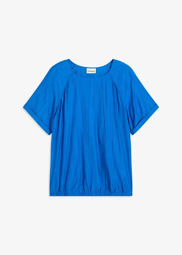 Kortermet bluse i myk viskosemiks, bonprix