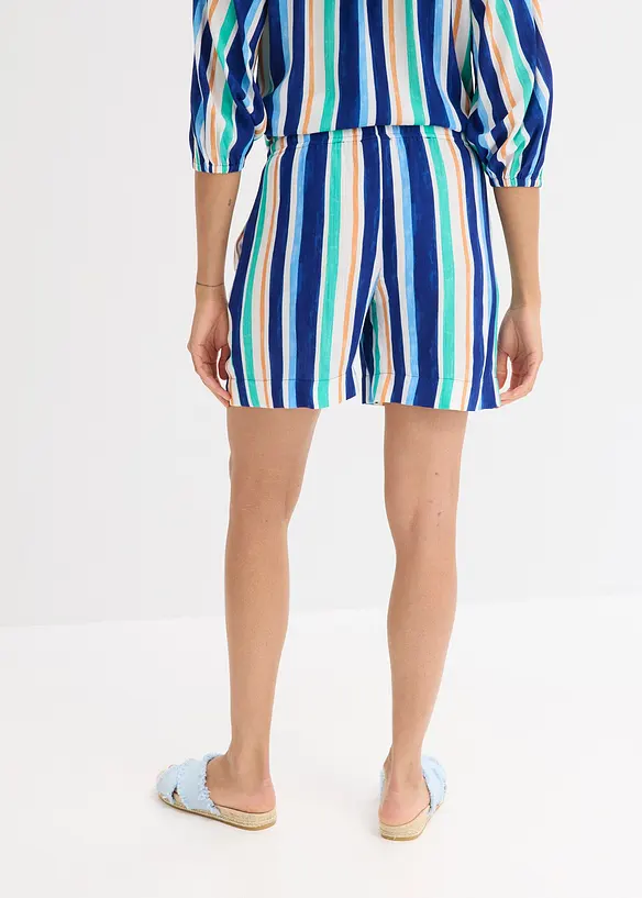 Pull on-shorts i lett viskose, bonprix