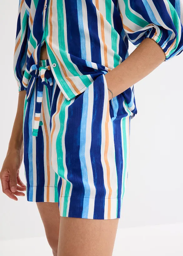 Pull on-shorts i lett viskose, bonprix