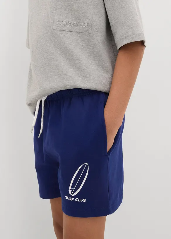 Sweatshorts i økologisk bomull, bonprix