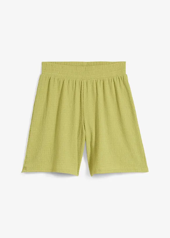 Pull on-shorts i strukturert krepp, bonprix