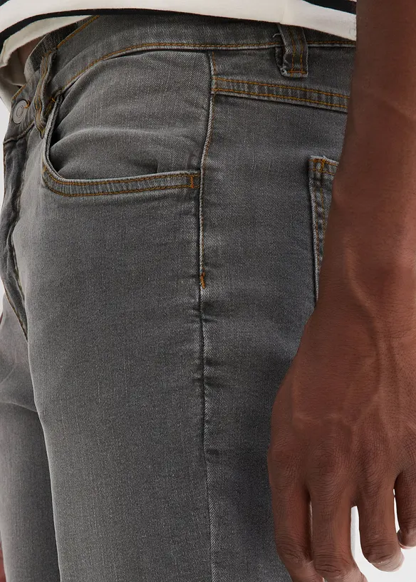Bermudashorts i denim med stretch, Regular Fit, bonprix