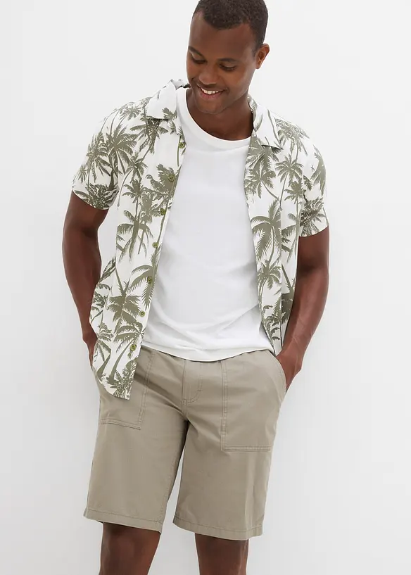 Bermudashorts med komfortlinning, Regular Fit, bonprix