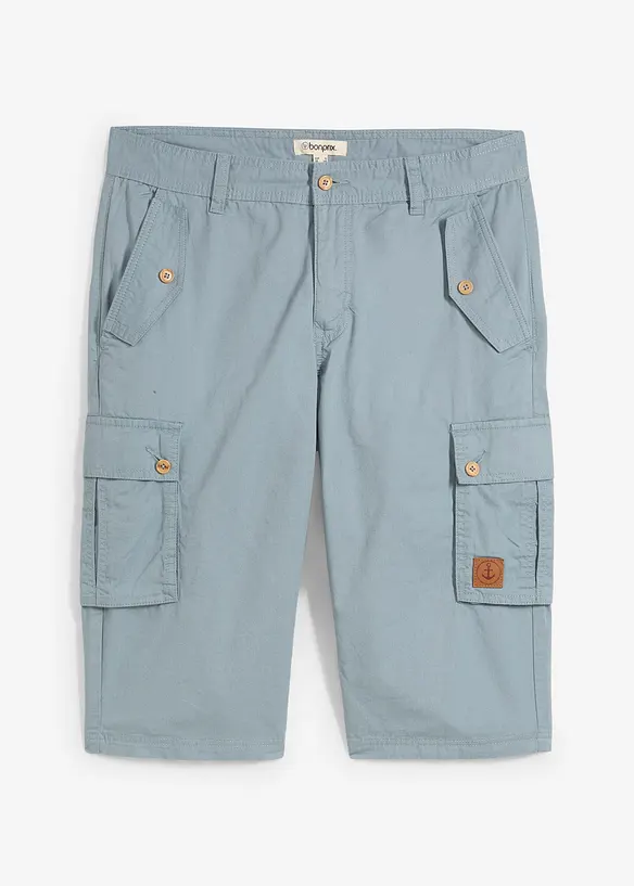 Cargo-bermudashorts i 100% bomull, Regular Fit, bonprix