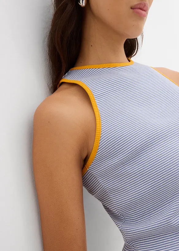 Singlet i 100% økologisk bomull, bonprix