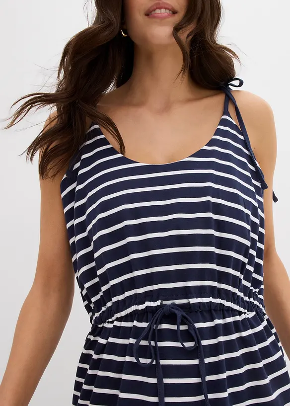 Jerseykjole i 100% bomull (2-pack), bonprix