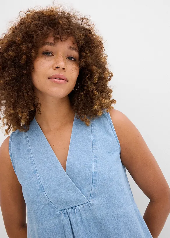 Denimbluse, bonprix