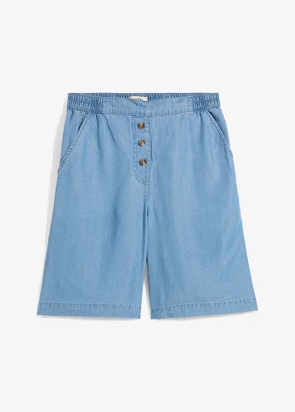 Pull on-shorts i lyocell, bonprix