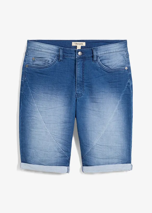 Bermudashorts i sweat-denim, Relaxed Fit, bonprix