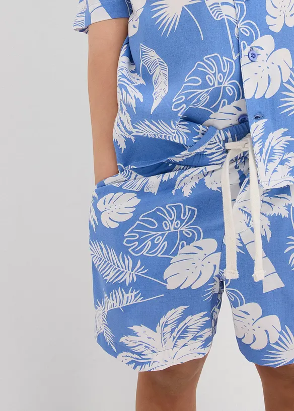 Slip on-shorts av myk viskose, bonprix