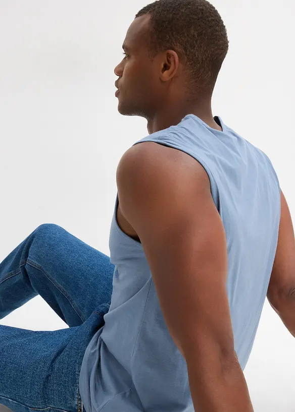 Singlet i 100% økologisk bomull, bonprix