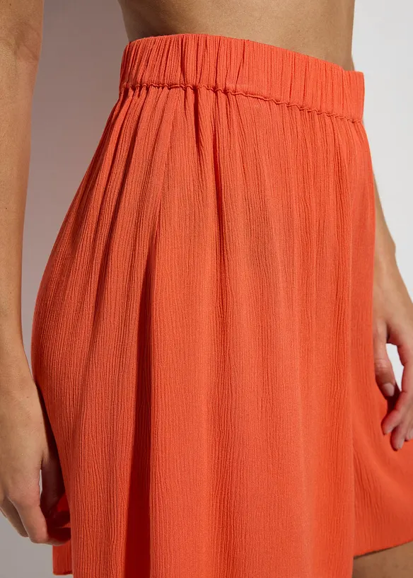 Strandshorts i lett viskose, bonprix