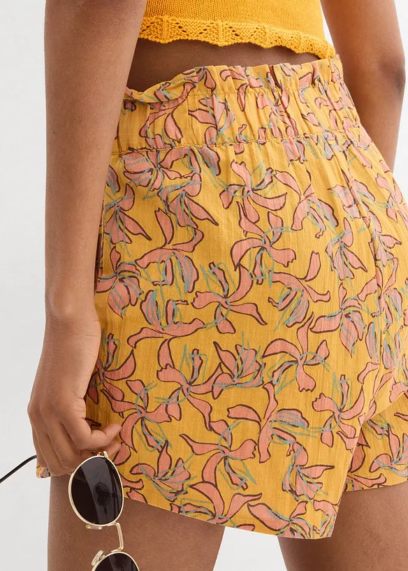 Shorts i bomullsmiks, bonprix
