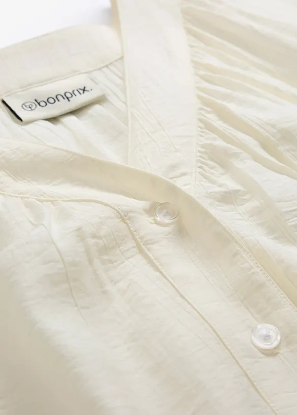 Oversized bluse av myk viskosemiks, bonprix