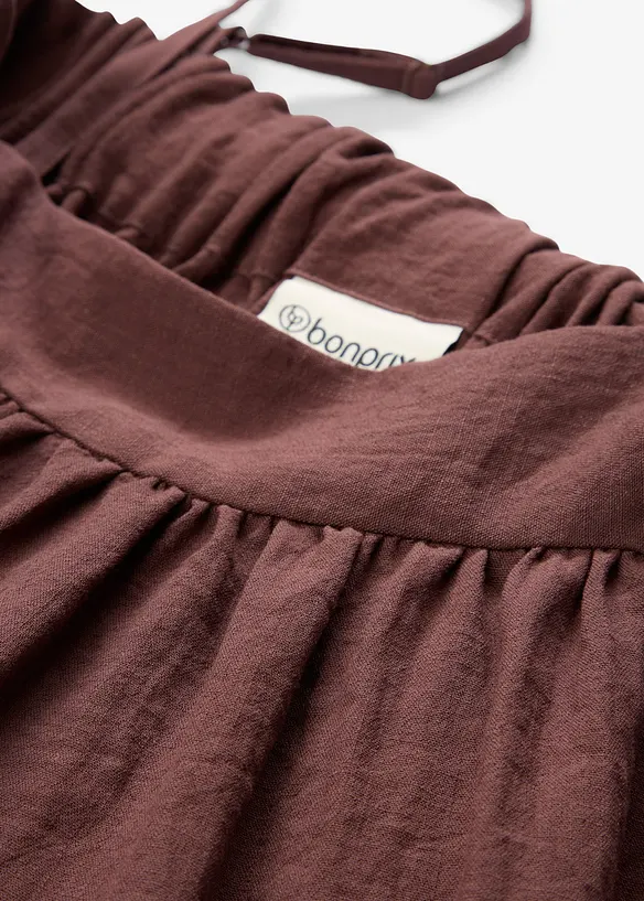 Stroppekjole i myk viskosemiks, bonprix