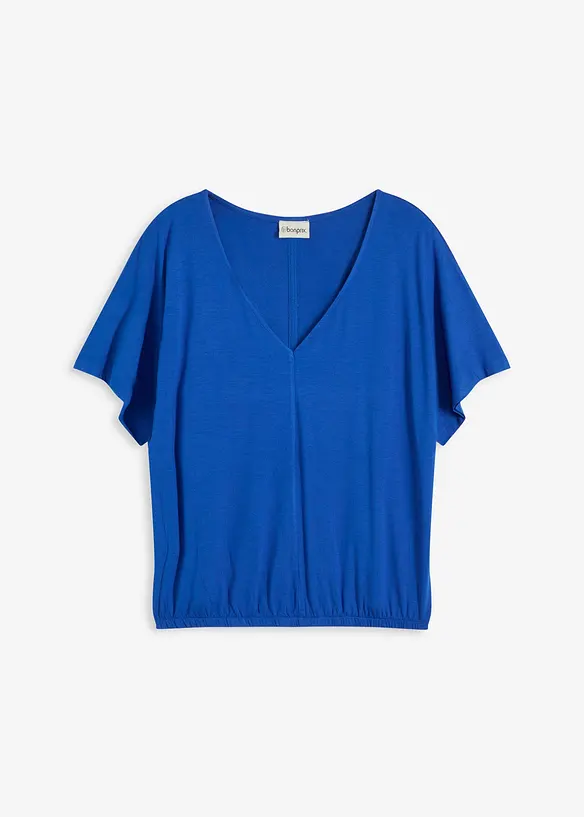 Oversized topp i myk viskosemiks, bonprix