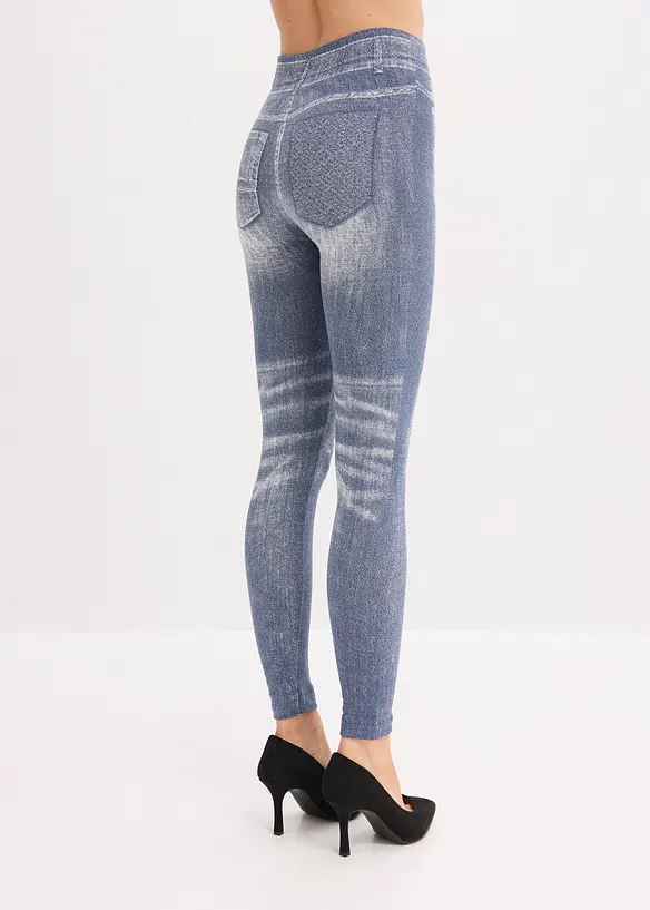 Seamless leggings med myk innside, bonprix