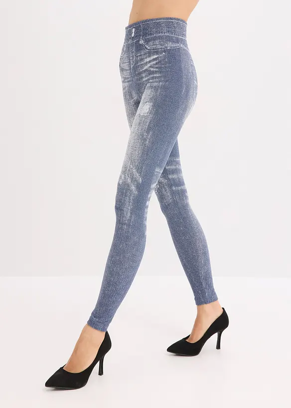 Seamless leggings med myk innside, bonprix