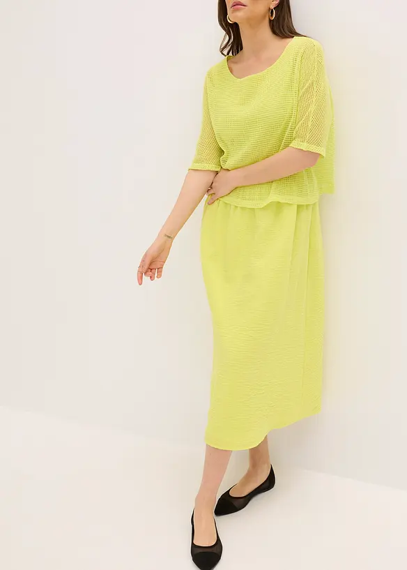 Kjole i 2-i-1-stil, bonprix