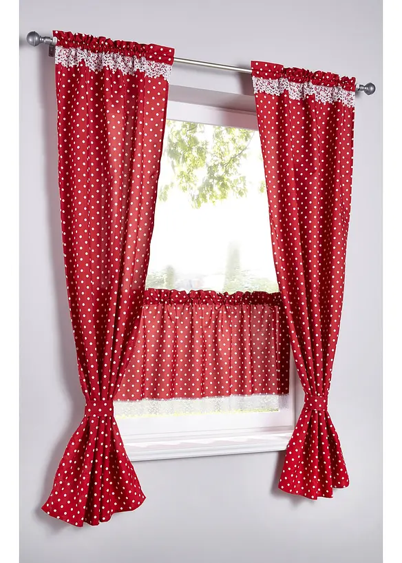 Gardin (4-delt sett), bonprix