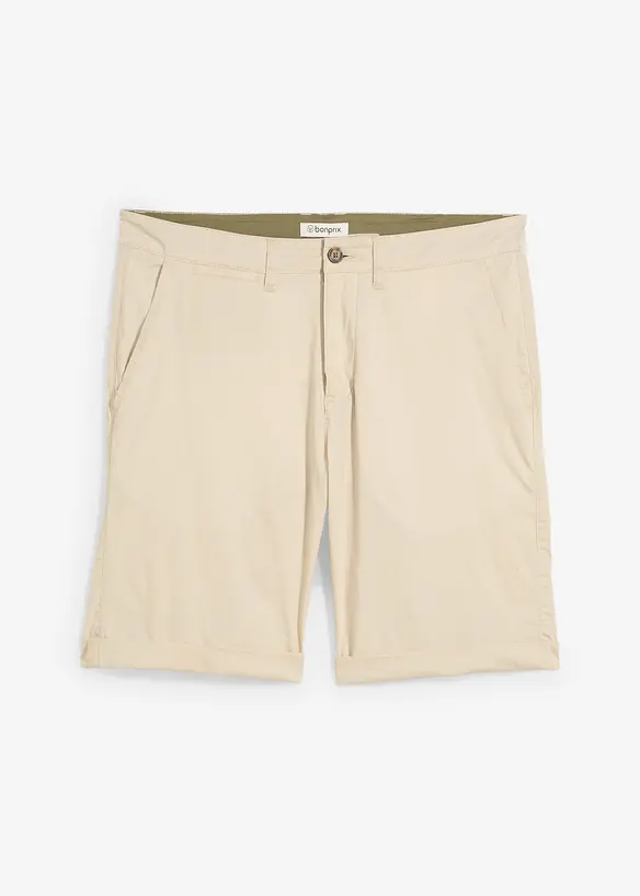Bermudashorts i chinos-modell, Regular Fit, bonprix