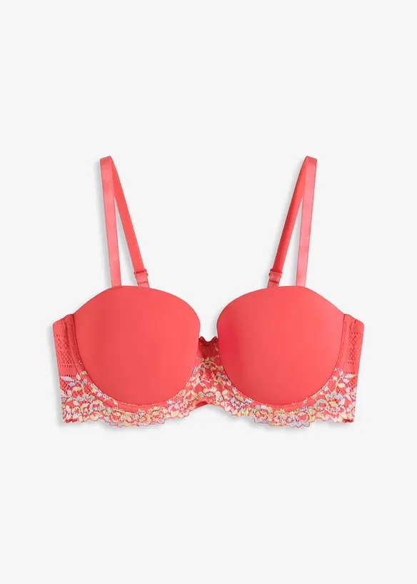 Balconette-BH med flerfargede blonder, bonprix