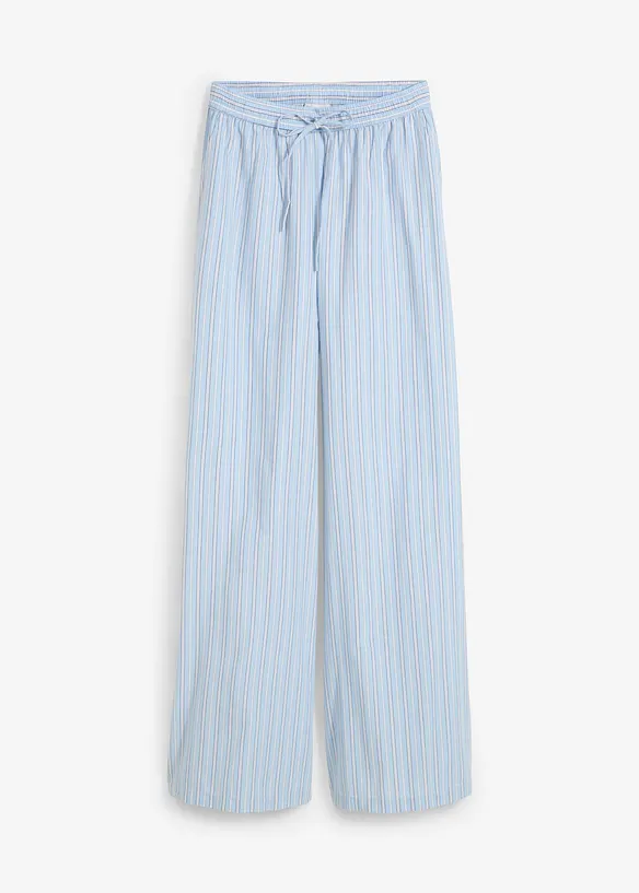Slip on-bukse av ren bomull, bonprix