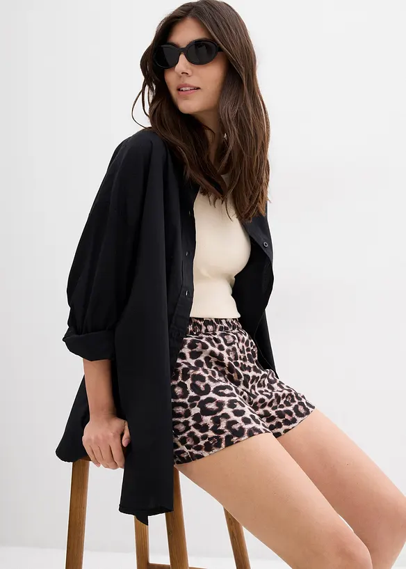 Shorts med elastisk linning, bonprix