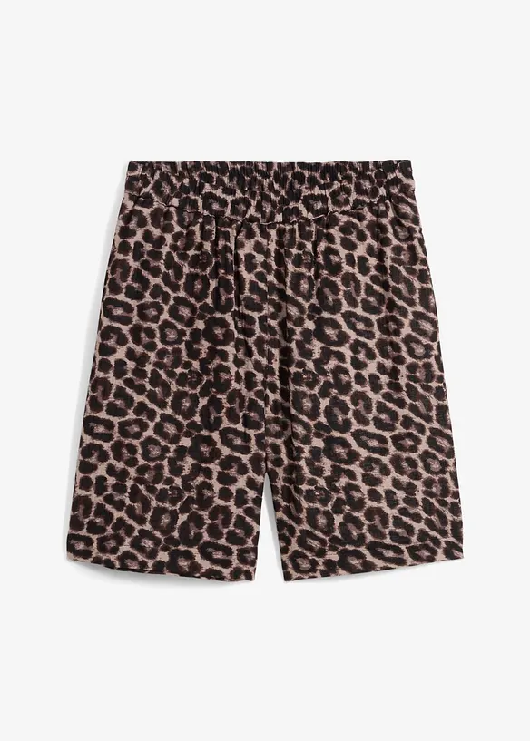 Vid shorts av musselin, bonprix