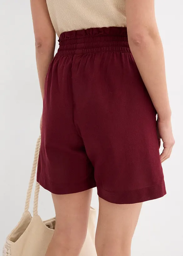 Shorts med lin, bonprix