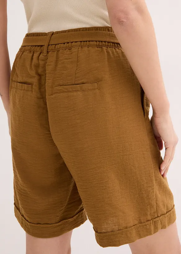 Bermudashorts i paperbag-stil, bonprix