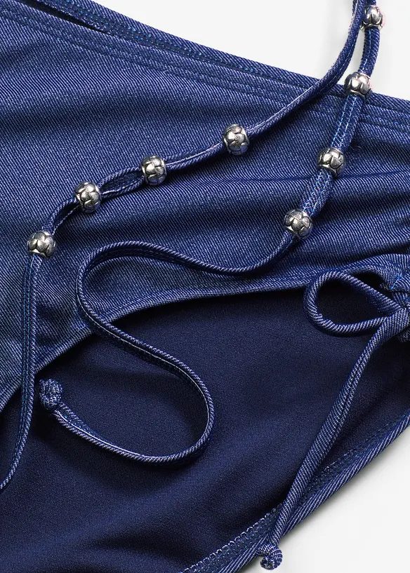 Spile-bikini i denimlook (2-delt sett), bonprix