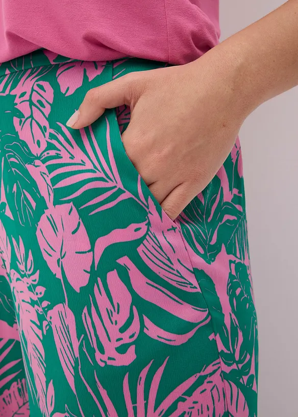 Bukse med print, bonprix