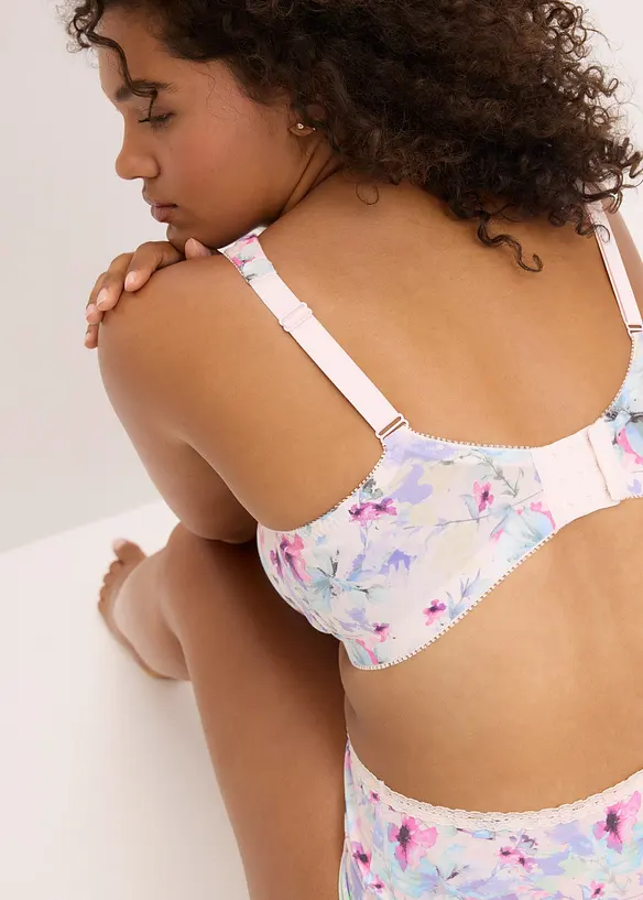 BH uten spiler med myk, økologisk bomull (3-pack), bonprix