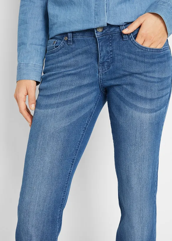 Bootcut-jeans Mid Waist, Stretch, bonprix