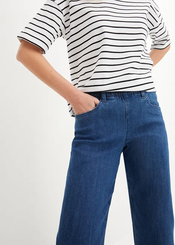 Straight-jeans, Mid Waist (2-pack), bonprix