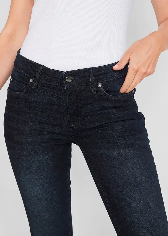 Bootcut-jeans Mid Waist, Stretch, bonprix
