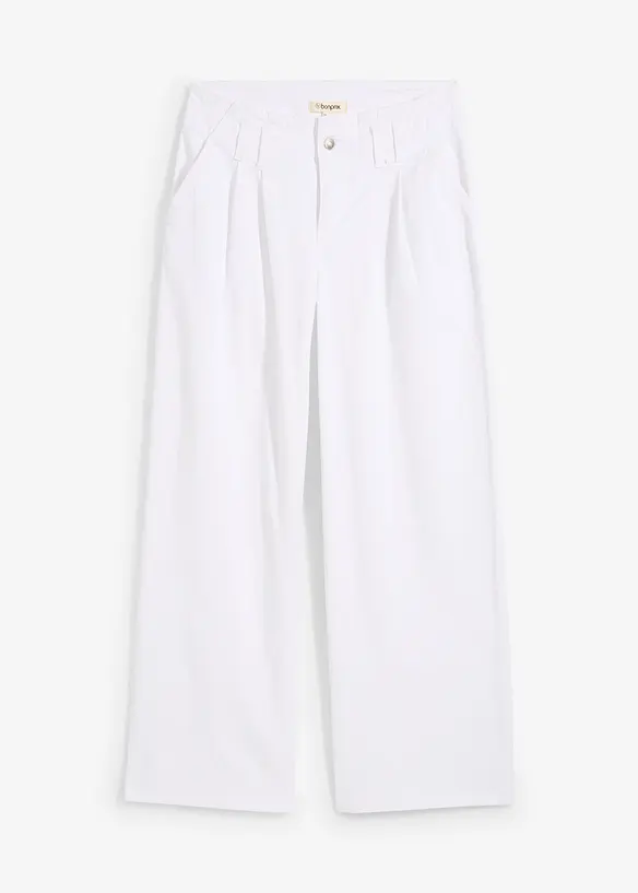 Wide Leg-jeans Low Waist, Low Stretch, bonprix