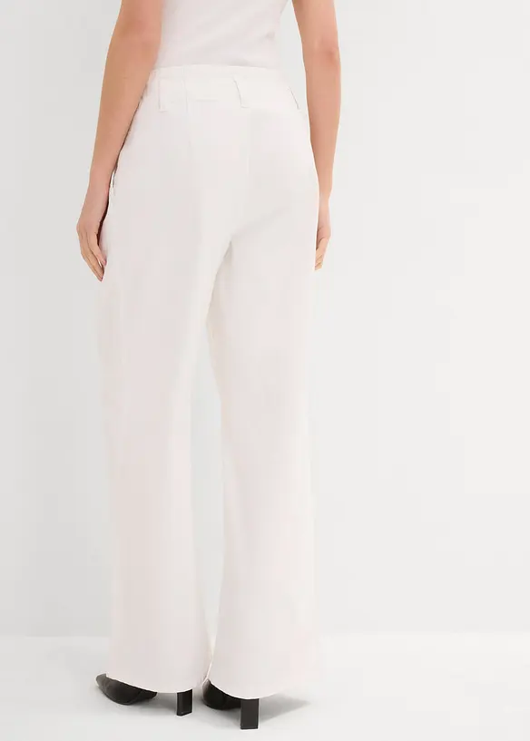 Wide Leg-jeans Low Waist, Low Stretch, bonprix