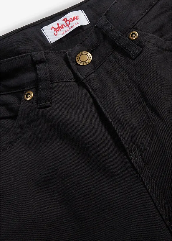 Straight-jeans Mid Waist, Stretch, bonprix