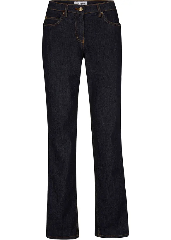 Straight-jeans Mid Waist, Stretch, bonprix