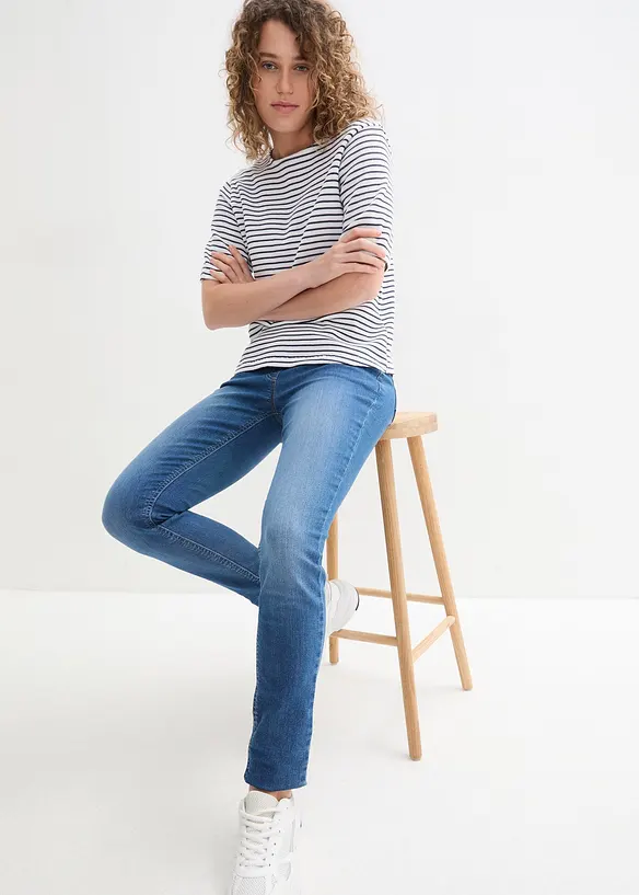 Jeggings Mid Waist, komfortlinning, bonprix