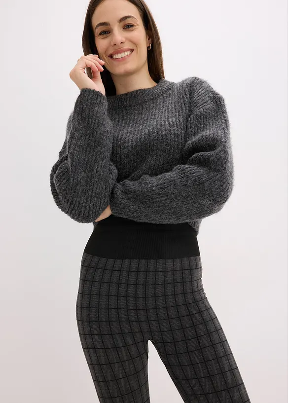 Seamless termoleggings med myk innside, bonprix