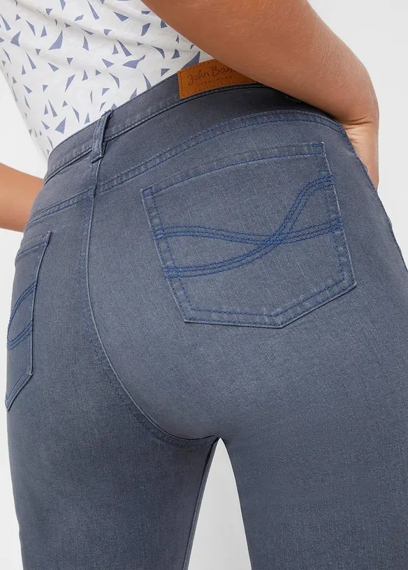 Stretchy capri jeans, bonprix