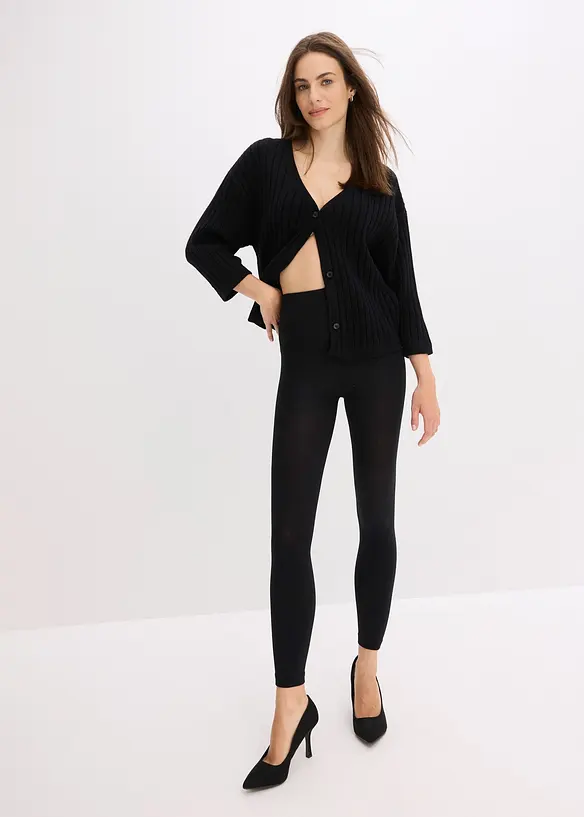 Termoleggings med resirkulert polyester, 140 DEN, bonprix