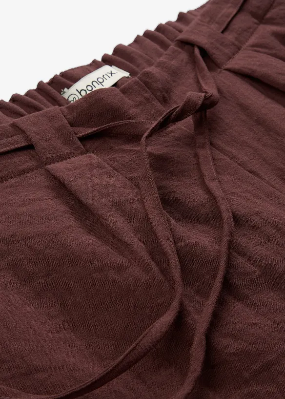 Bermudashorts i lett viskosemiks, bonprix